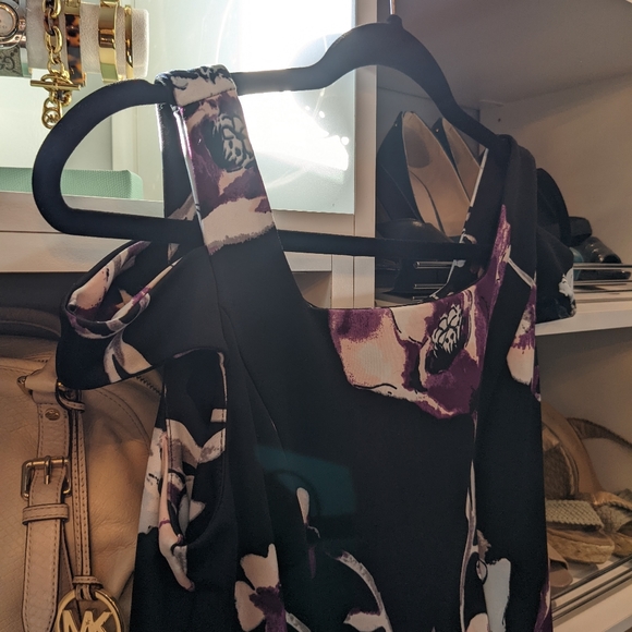 Ricki's Flowered aFit and Flare Dress - Picture 3 of 5